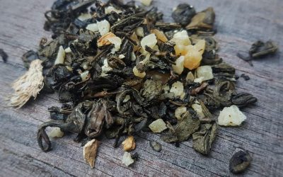 פירות מיובשים טבעיים - ג'ינגר תה ירוק