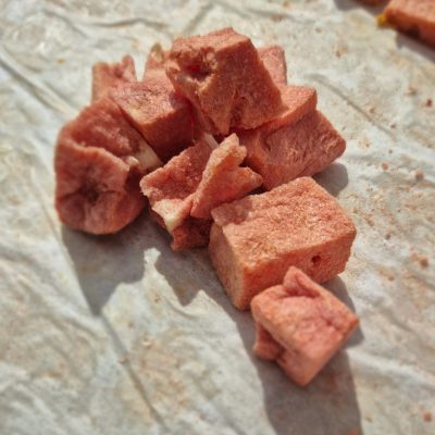 אבטיח מיובש בהקפאה