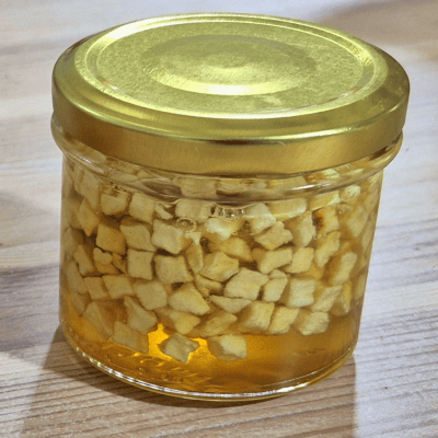 קוביות תפוח בדבש